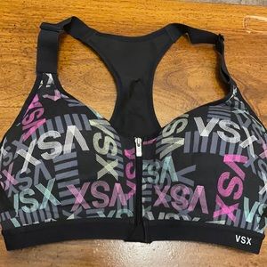Victoria’s Secret VSX logo sports bra 34D zipper